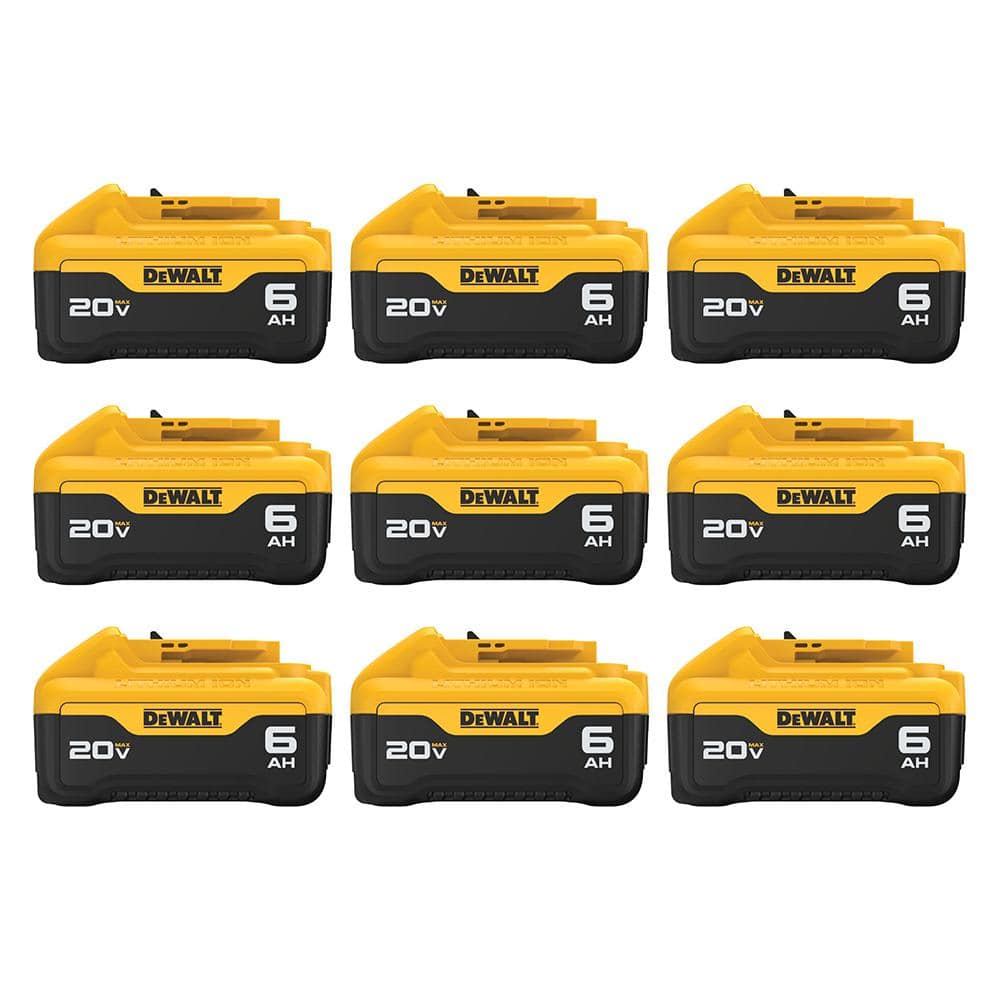20V MAX Lithium-Ion 6.0Ah Battery (9 -Pack) price history on PriceWatchPro
