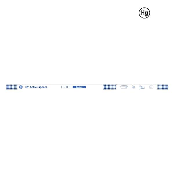 30-Watt Equivalent T8 Daylight Deluxe Non Dimmable Bulb 6-Pack