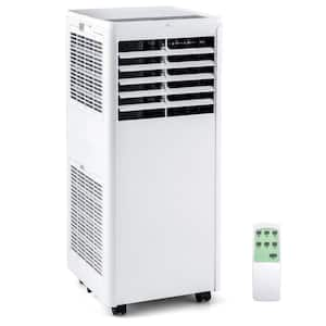 5000 (DOE) BTU Portable Air Conditioner Cools 250 sq. ft. with Dehumidifier Remote in White