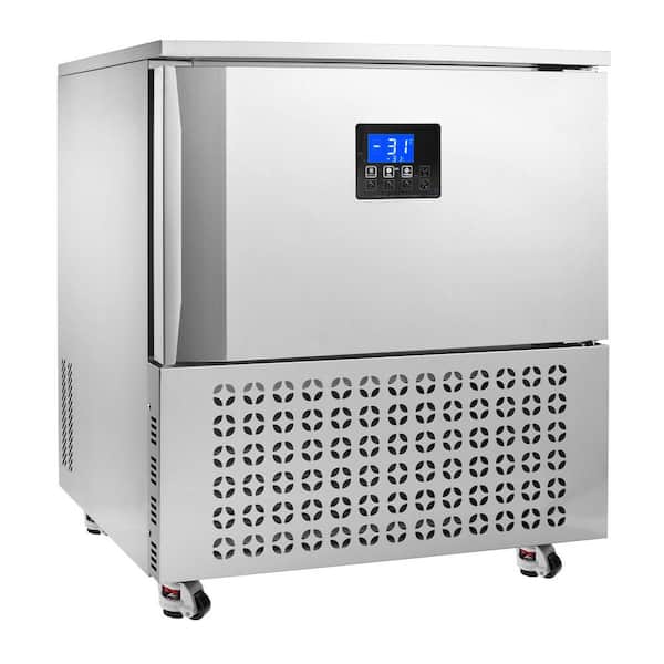 Commercial Blast Freezer, 4 cu. ft. Stainless Steel Blast Chiller with Freezing Modes, Food Blast Freezer for Restaurant