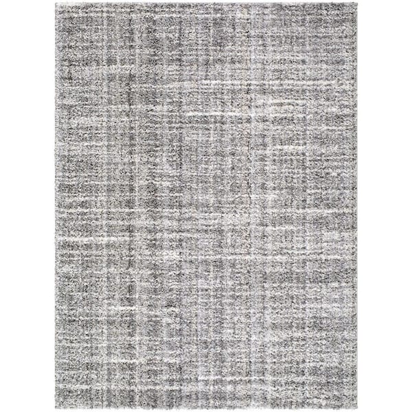 Honour Black Global Abstract 5 ft. 3 in. x 7 ft. Area Rug