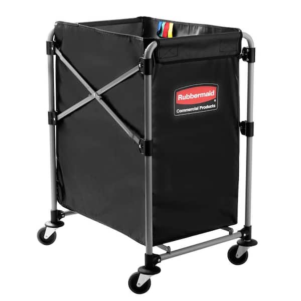 Rubbermaid Commercial Products Executive 4-Bushel Collapsible Basket X-Cart