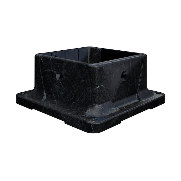 Peak Products 4 in. x 4 in. Plastic Post Anchor
