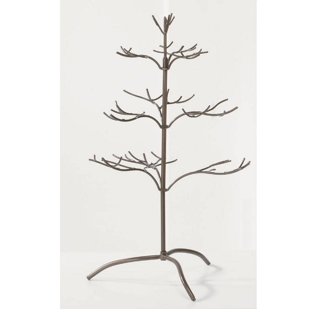 TRIPAR INTERNATIONAL, INC. 25 in. Bronze Metal Ornament Tree with ...