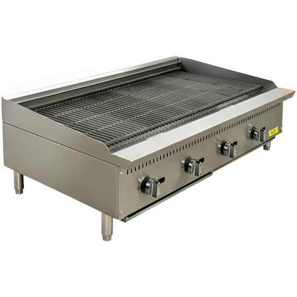 Elite Kitchen Supply 48 in. Commercial NSF Stainless Steel Radiant broiler ECB48