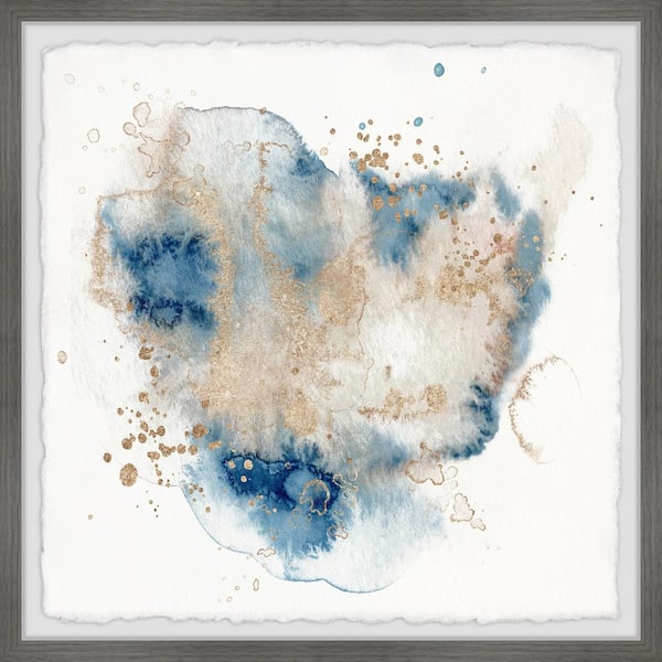 Unbranded "Grounded Vessel" by Marmont Hill Framed Abstract Art Print 32 in. x 32 in.