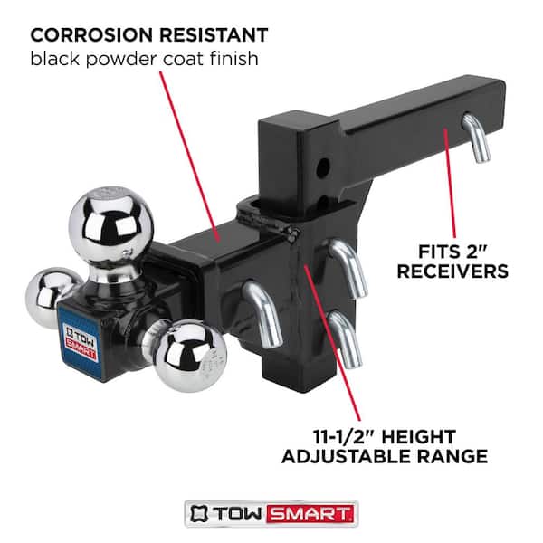 TowSmart TriBall Mount TowSmart TriBall Mount