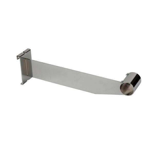 Box of 25 New Chrome Round Hangrail bracket side mount for 1-1/4" 