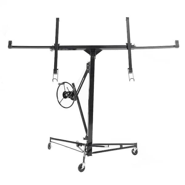 13 ft. Drywall Panel Hoist Jack Lifter Drywall Lift Panel Lift in Black