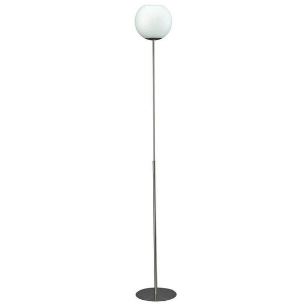 Philips Rondo 62.5 in. Nickel Floor Lamp