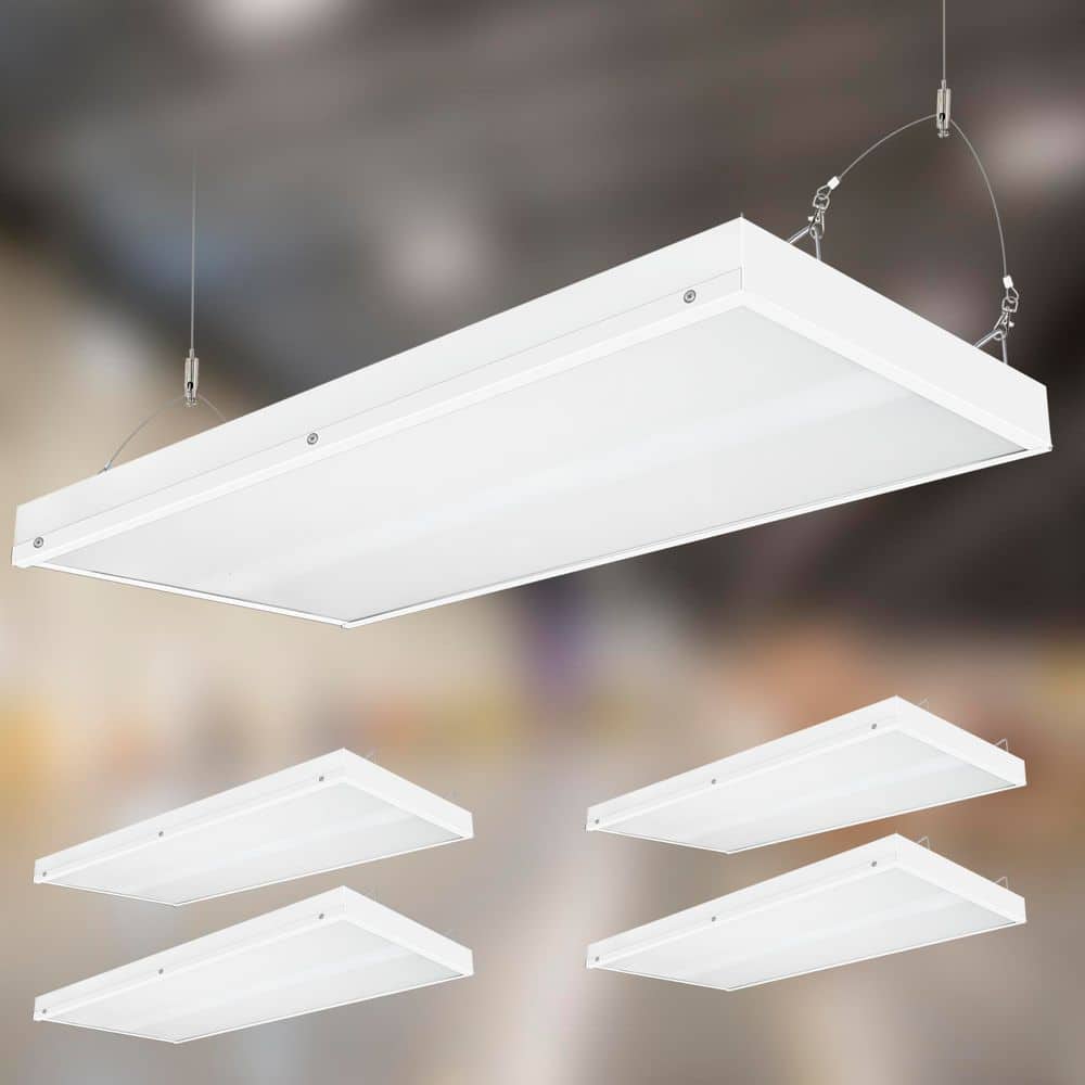 WYZM 2 ft. 400-Watt Equivalent Integrated LED White High Bay Light