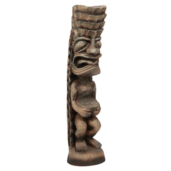 Design Toscano 24 in. H The God of the Luau Tiki God Garden Statue