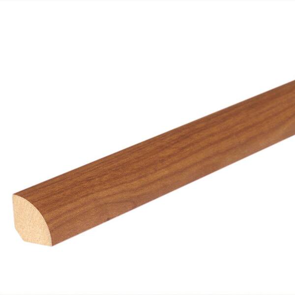 Mohawk Cinnamon Spice Oak 3/4 in. Thick x 5/8 in. Wide x 94-1/2 in. Length Laminate Quarter Round Molding