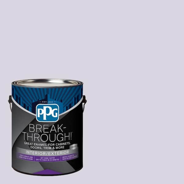 1 gal. PPG1174-2 Violet Whimsey Satin Door, Trim & Cabinet Paint