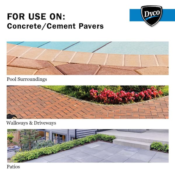 Dyco Paints Paver Sealer 1 Gal. 7200 Clear Gloss Exterior Solvent