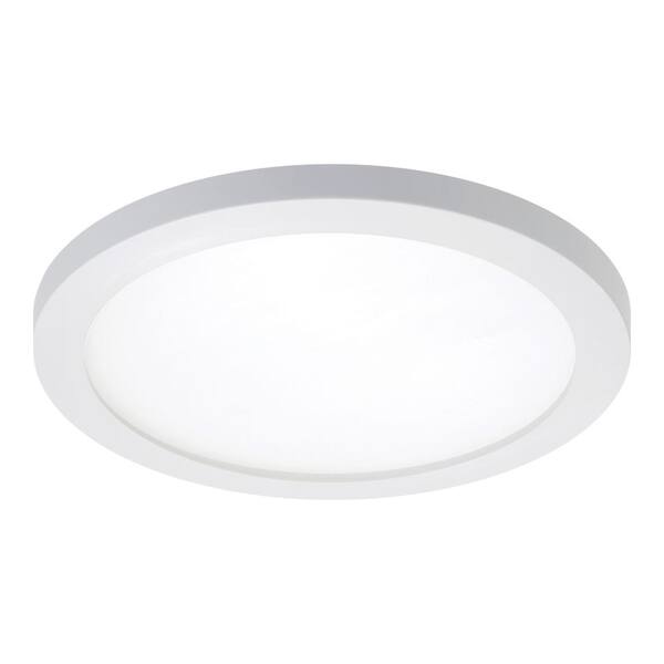 HALO SMD 6 in. Round Surface Mount Downlight, 600 Lumen, 90CRI, Selectable CCT, White