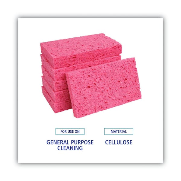 Cellulose sponge cleaning wipes for kitchen cleaning