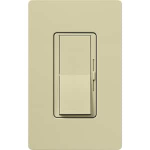 Diva Dimmer Switch for Electronic Low Voltage, 300-Watt/Single-Pole or 3-Way, Sage (DVSCELV-303P-SA)