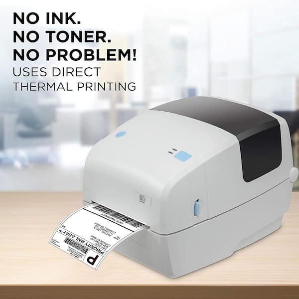 MUNBYN 4 in. x 6 in. H Speed Thermal Label Printer ITPP941 - The Home Depot