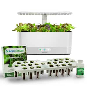 White Harvest Slim with Seed Starting System Bundle