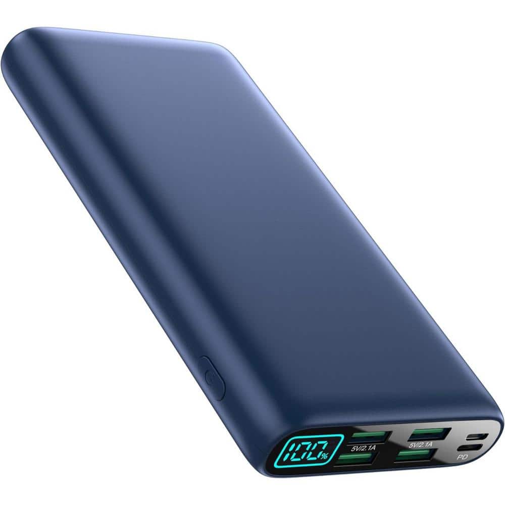38800mAh Portable Charger Power Bank, Fast Charging LCD Display with 4 USB-