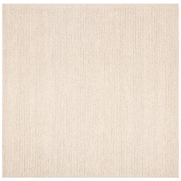 SAFAVIEH Natura Ivory 3 ft. x 3 ft. Gradient Square Area Rug