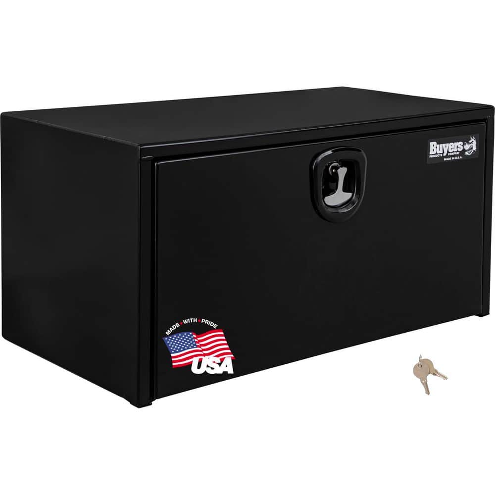 24 in. x 24 in. x 30 in. Matte Black Textured Steel Underbody Truck Tool Box price history on PriceWatchPro