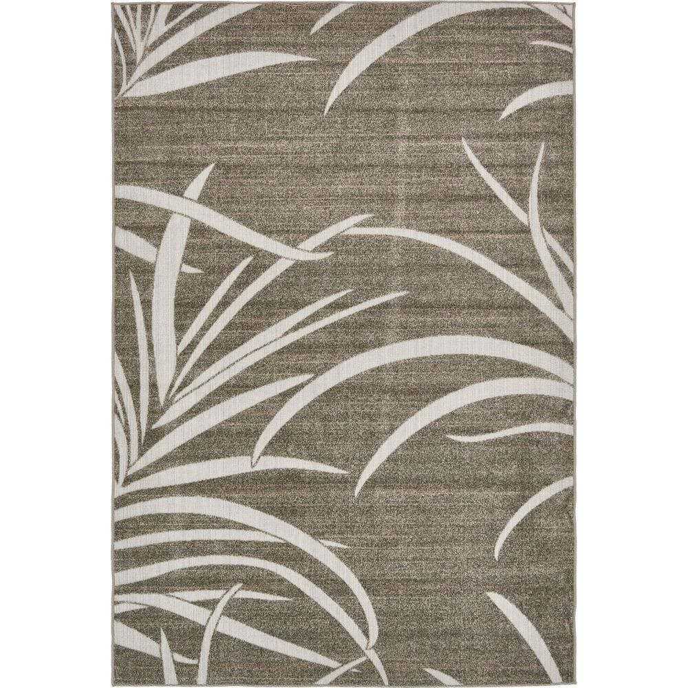 Indoor/Outdoor Orlando Gray 6' 0 x 9' 0 Area Rug price history on PriceWatchPro