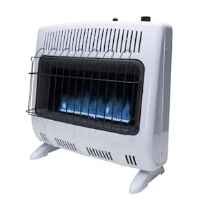 30,000 BTU Vent Free Blue Flame Natural Gas Space Heater