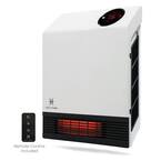 Deluxe Wall Unit 1,000-Watt Infrared Quartz Portable Heater with Built-In Thermostat and Over Heat Sensor