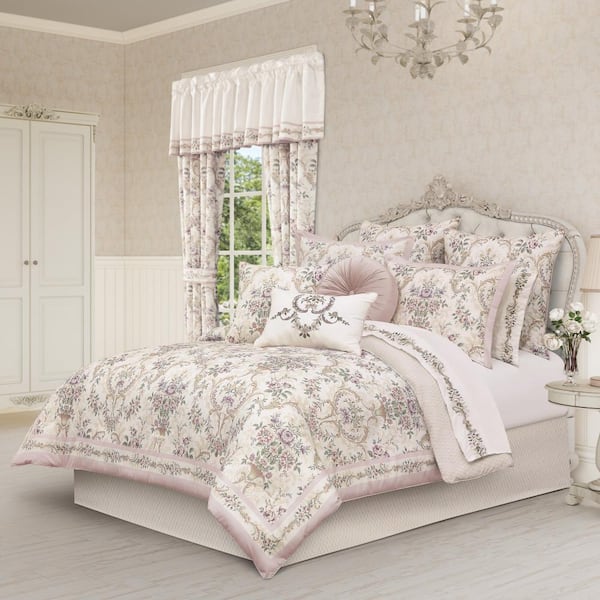 QUEEN STREET NEW YORK Amagansett Blush Polyester California King 4