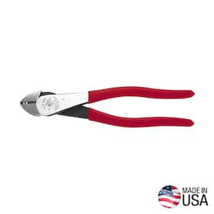 8 in. High Leverage Diagonal Cutting Pliers with Stripping Holes