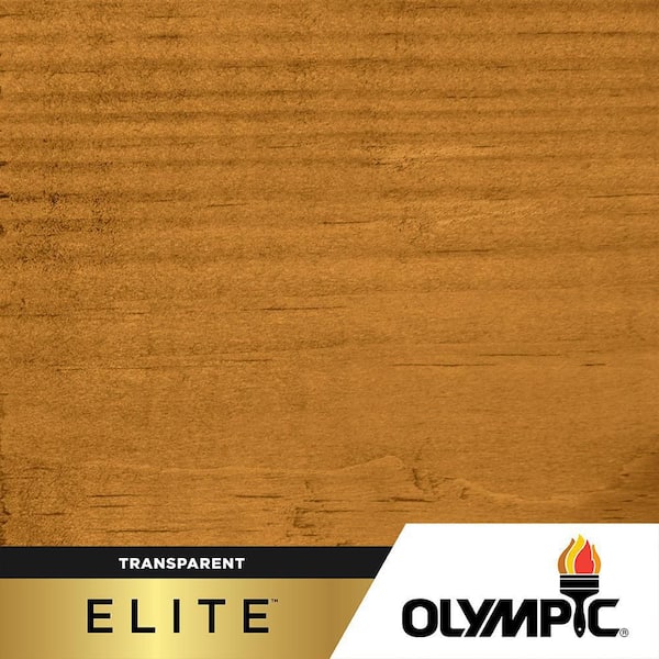 Olympic Elite 3 Gal. Mountain Cedar Woodland Oil Transparent Advanced Exterior Stain and Sealant in One