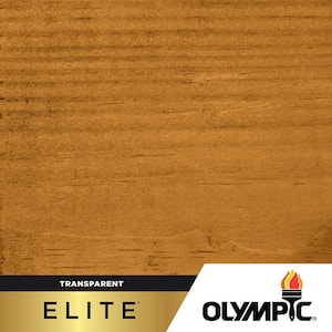 Elite 5 gal. Mountain Cedar Woodland Oil Transparent Advanced Exterior Stain and Sealant in One