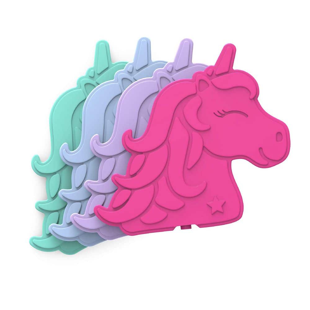 6.3 in. x 5.5 in. Multicolored Reusable Ice Packs for Lunch Boxes, Bags, and Coolers, Unicorn (4-Pack) price history on PriceWatchPro