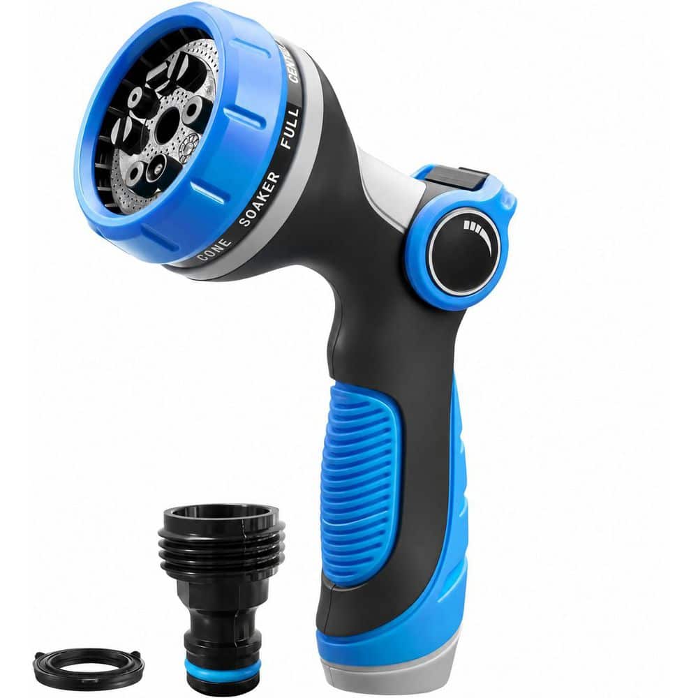 Adjustable 10-Pattern Garden Hose Nozzle, Slip-Resistant ABS and TPR Spray Nozzle for Outdoor Watering price history on PriceWatchPro