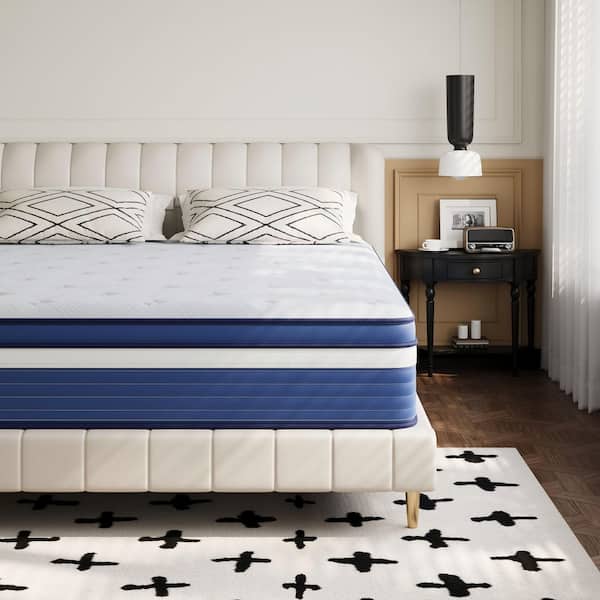 Innerspring Breathable Full Medium Gel Memory Foam 12 in. Bed-in-a-Box Mattress