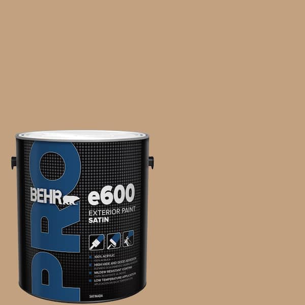 BEHR PRO 1 gal. #S280-4 Real Cork Satin Exterior Paint