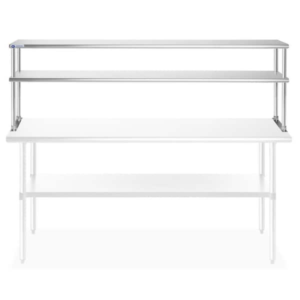 Regency 18 Gauge Stainless Steel 15 x 60 Solid Wall Shelf