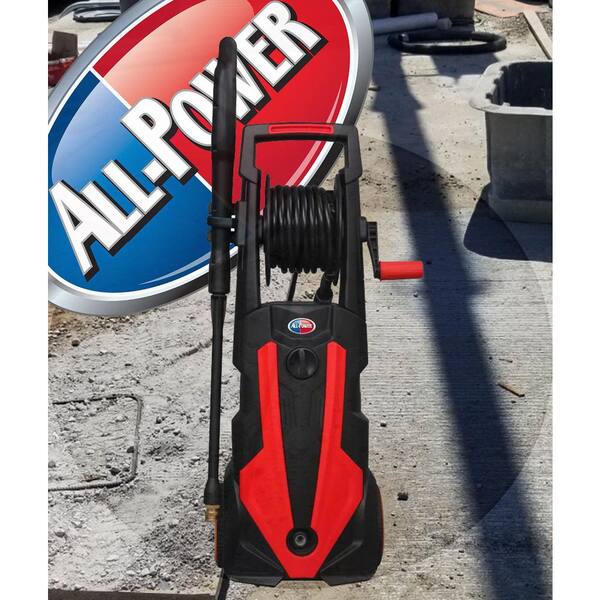 Electric Pressure Washer with Hose Reel 