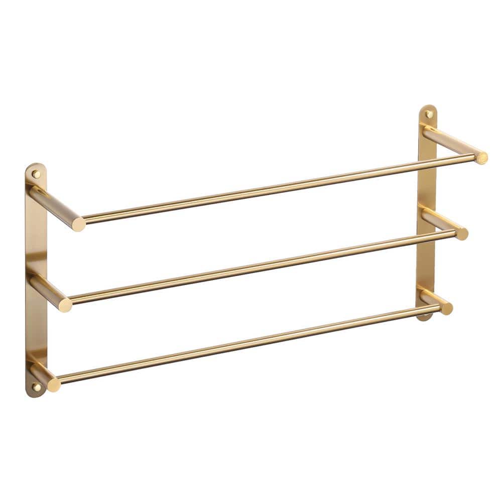 Reviews for IVIGA 24 in. Bathroom 3Tiers Towel Rack Wall Mount Towels