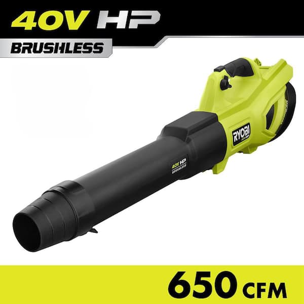 40V HP Brushless Whisper Series 160 MPH 650 CFM Cordless Battery Leaf Blower (Tool Only)
