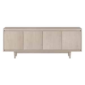 Duran 68 in. Alder White TV Stand Fits TV's up to 75 in.