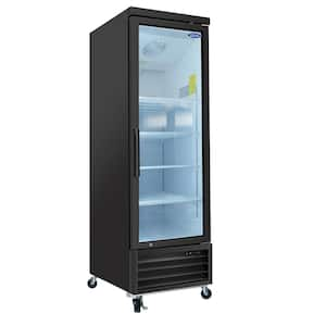 25 in. 10 cu. ft. Commercial Refrigerator with Adjustable Racks and Smart Control in Black