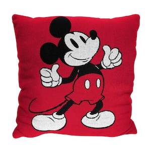Mickey Mouse Oh Boy 2Pk Double Sided Jacquard Pillow