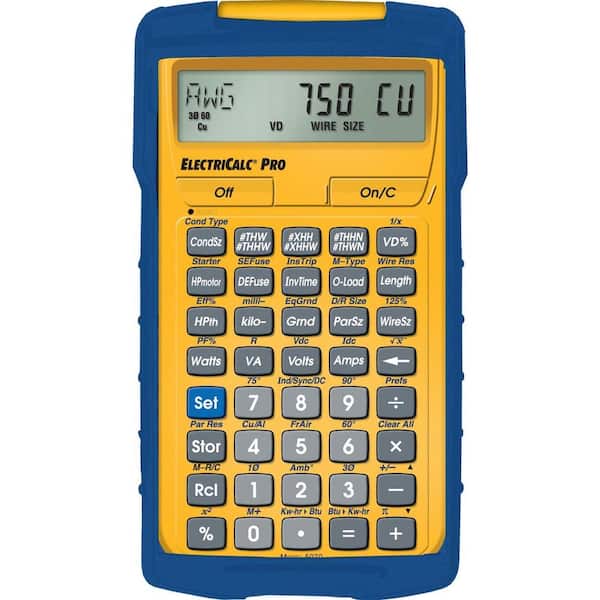 Calculated Industries ElectriCalc Pro Calculator