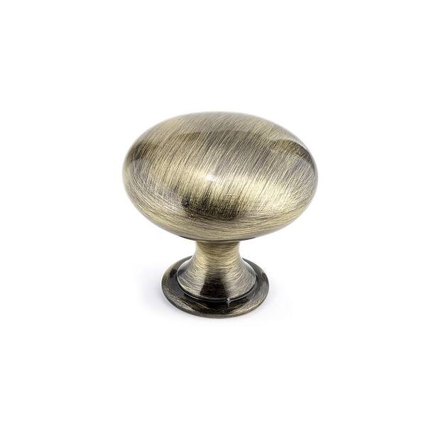 Richelieu Hardware Copperfield Collection 1-3/16 in. (30 mm) Antique English Functional Cabinet Knob