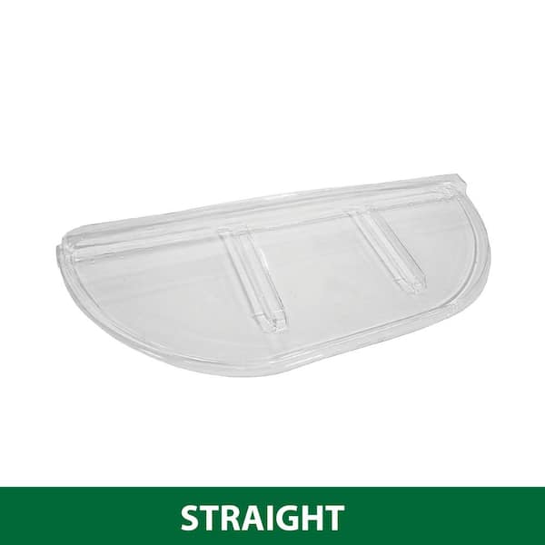 39 in. W x 13 in. D x 2-1/2 in. H Premium Straight Flat Window Well Cover