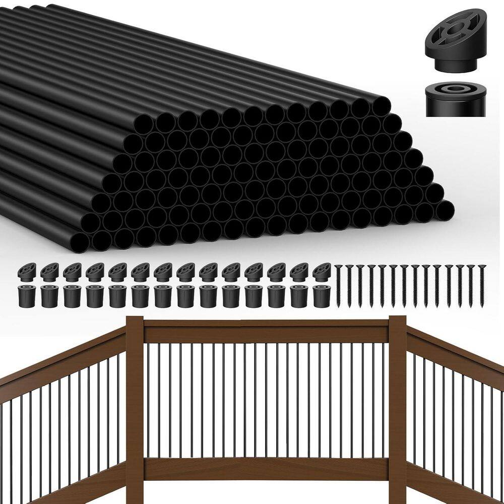 Balusters For Deck Railing 51Pack 36" X 3/4" Aluminum Deck