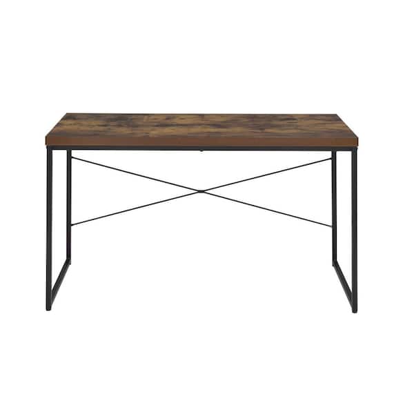 Donason 47 in. W Oak Standard Rectangle Wood Console Table